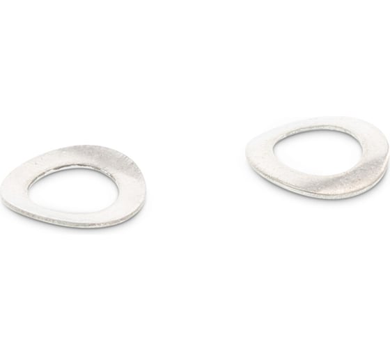 Изображение товара Шайба пружинная Metiz-A2 М8, DIN 137, А2, нержавеющая, 10 шт. 13728 10