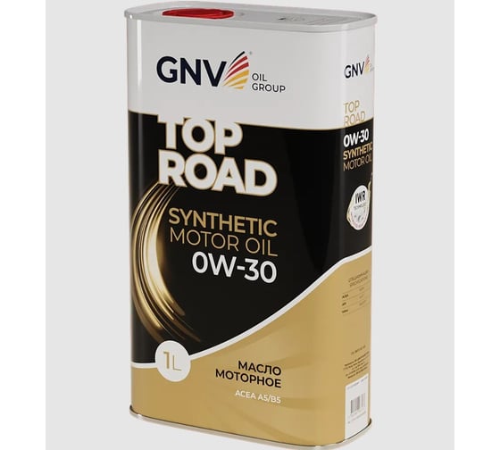 Изображение товара Моторное масло GNV Top Road 0W-30 (мет.канистра 1 л.) ACEA A5/B5 GTR1012702010010030001