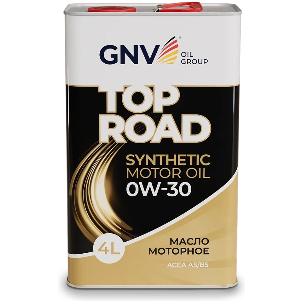 Изображение товара Масло моторное GNV Top Road 0W-30 Synthetic, ACEA A5/B5, API SL/CF, 4 л GTR1012702010010030004 Изображение товара Масло моторное GNV Top Road 0W-30 Synthetic, ACEA A5/B5, API SL/CF, 4 л GTR1012702010010030004
