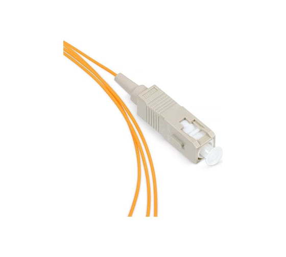 Изображение товара Оптический патч-корд TopLAN симплексный, MM 50/125, 20 м, PC-TOP-OM2-SC/P-SC/P-20