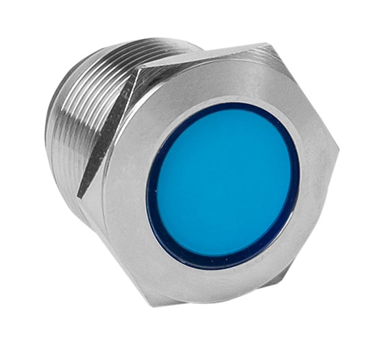 Изображение товара Сигнальная лампа EKF PROxima S-Pro67, 19 мм, 24В, синяя s-pro67-342