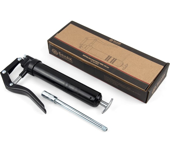 Изображение товара Смазочный шприц пистолетного типа БелАК 120 мл БАК.90526