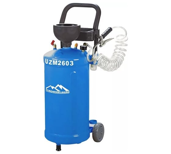 Изображение товара Маслораздаточная мобильная пневматическая установка Trommelberg емкость 30л UZM2603