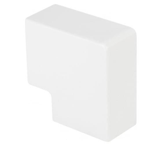 Изображение товара Поворот 90 градусов EKF PROxima Plast белый 4шт abw-20-10x4