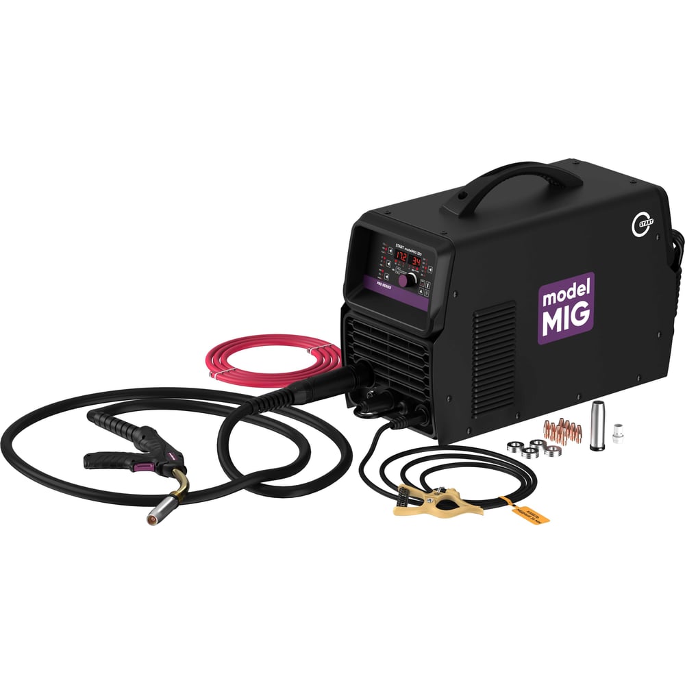 Изображение товара Профессиональный сварочный полуавтомат START PRO WEGA 320 MIG 2W320m