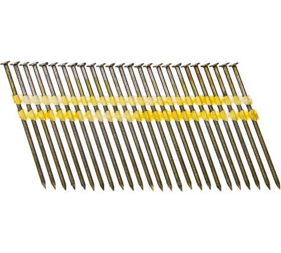 Изображение товара Гвозди реечные BlackWeld 21 градус кольцевая накатка, упаковка 6000 шт. 2,8x50 мм 1245bw