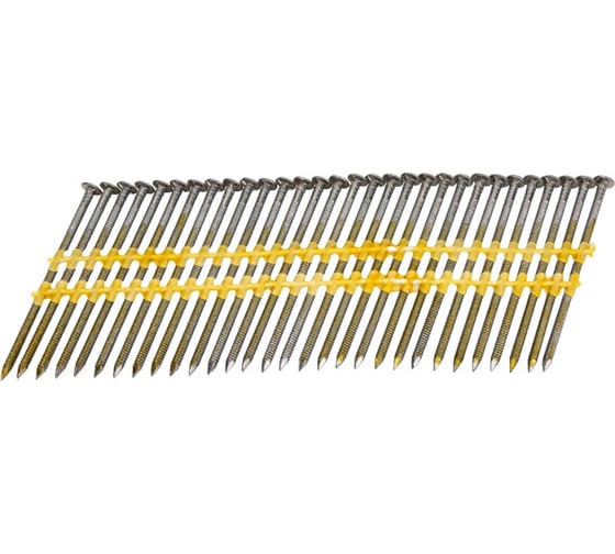 Изображение товара Гвозди реечные BlackWeld 21 градус кольцевая накатка, упаковка 2430 шт. 2.8x70 мм 1264bw