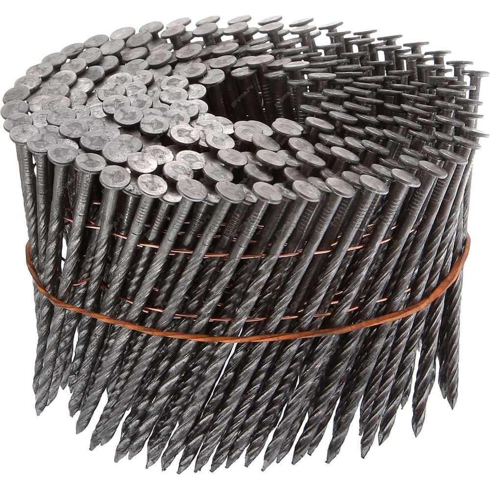 Изображение товара Гвозди на катушке винтовые BlackWeld 9000 шт. 2.5x55 мм