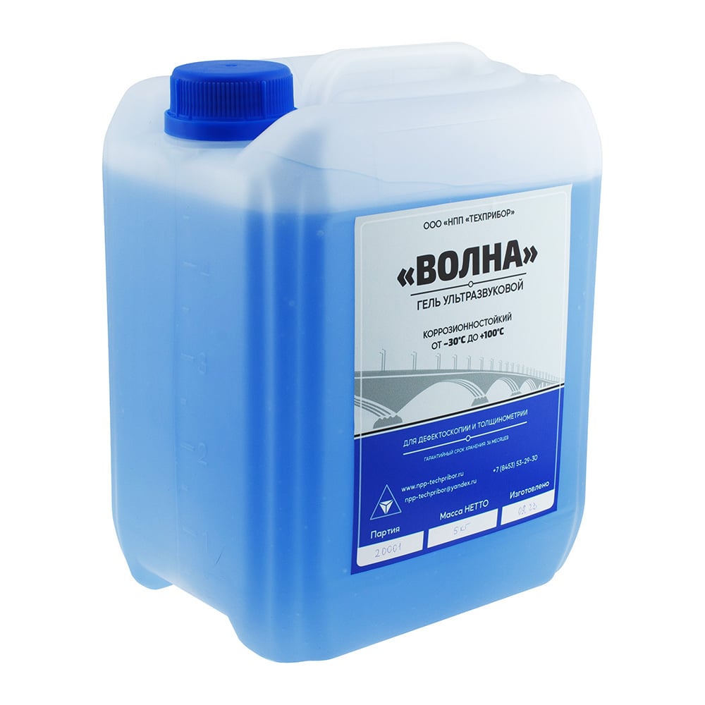 Изображение товара УЗ-гель Волна коррозионностойкий 5 кг ТЕХНО-НДТ