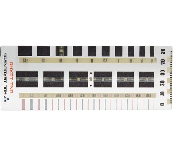 Изображение товара Шаблон для измерения трещин ЛИТ-Техно ТЕХНО-НДТ 999956320