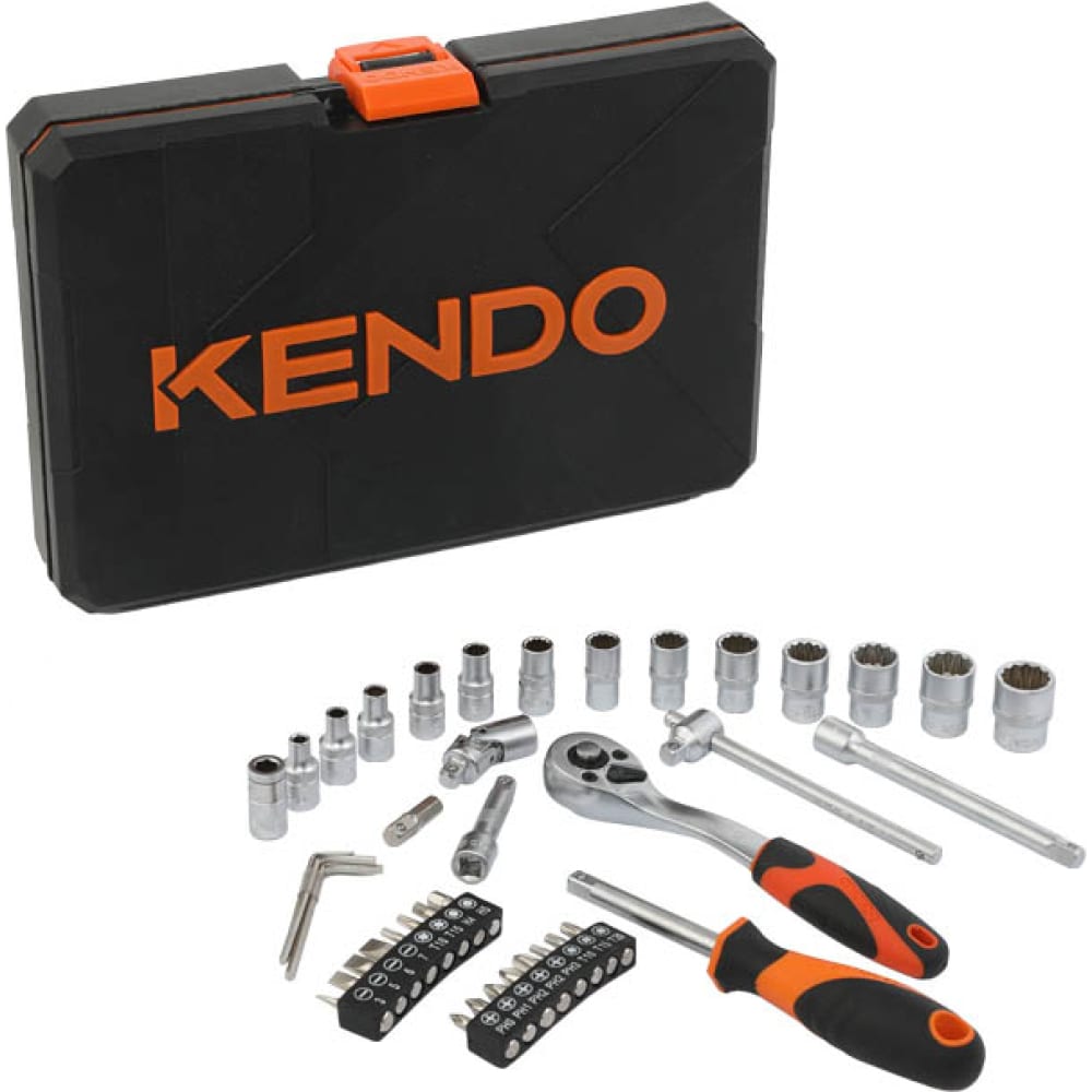 Набор инструмента KENDO комбинированные пассатижи kendo 160 мм 10101 00000073140