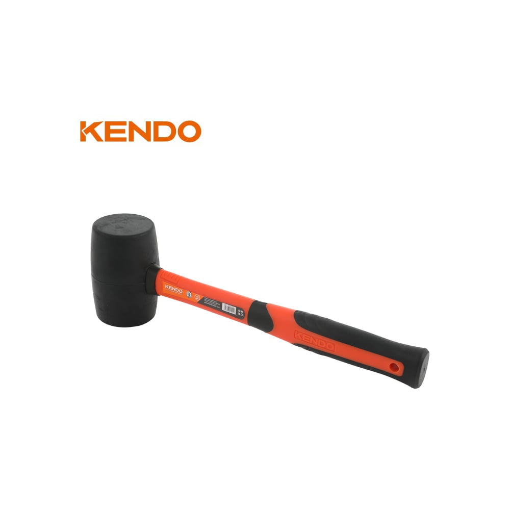 Изображение товара Киянка резиновая KENDO 450 г полупрофессиональная для ремонта и стройки