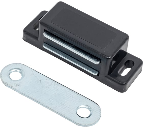 Изображение товара Магнитная защелка ЕВРОПАРТНЕР черная 2 шт. 16 3192 1
