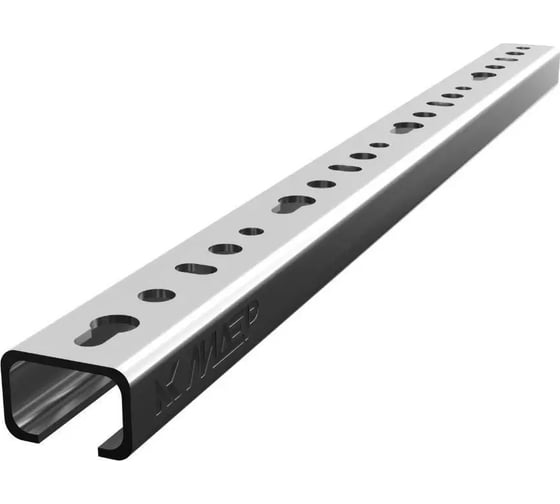 Изображение товара Профиль перфорированный С-образный CABLIDERTRAYS оцинкованный, (перфорация груша CabLiderRapid) ПЛ-С(г)-30х20-1,5-3000