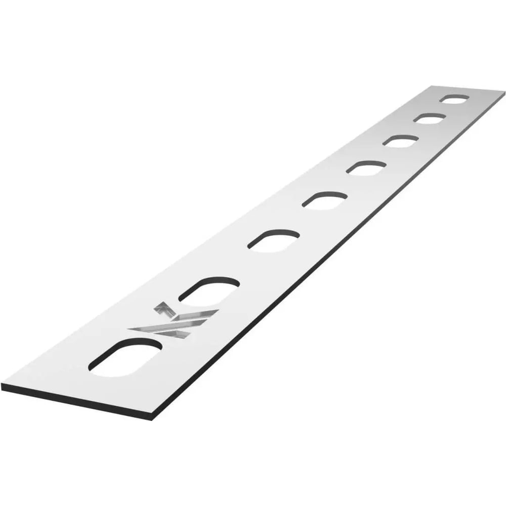 Изображение товара Перфорированная монтажная полоса CABLIDERTRAYS ПП-40-1,5-3000 3000х40х1,5 мм сталь цинк ГОСТ