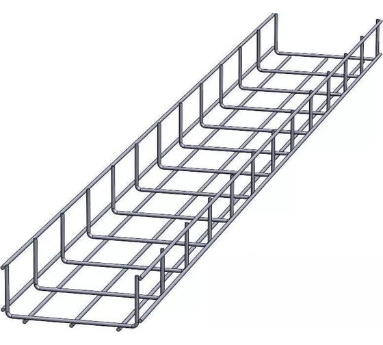 Изображение товара Проволочный лоток CABLIDERTRAYS оцинкованный усиленный ПЛЛУ-150х60-3000
