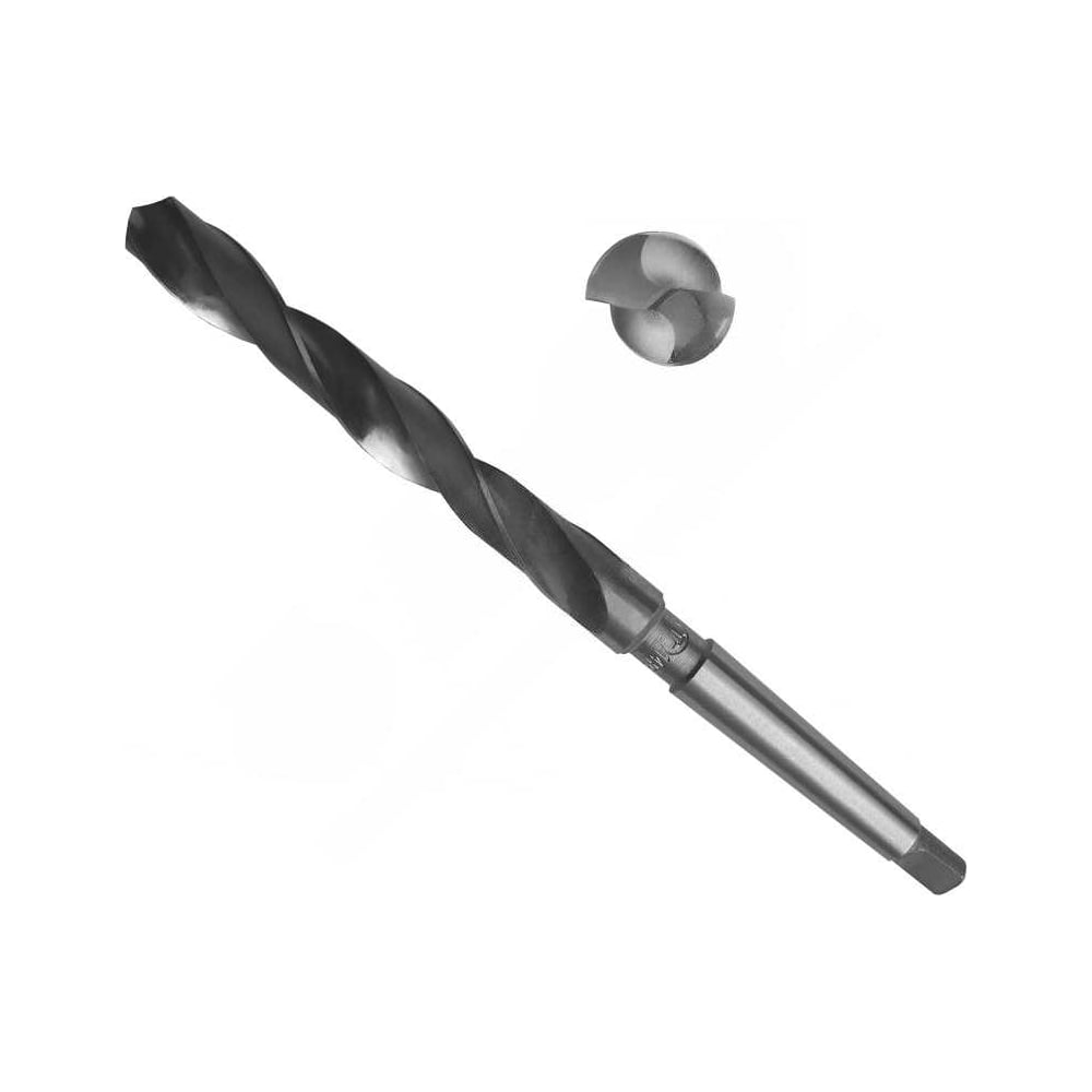 Изображение товара Сверло 47.5 мм 364 мм спиральное Р6М5 МК-4 ТехноСталь t127511