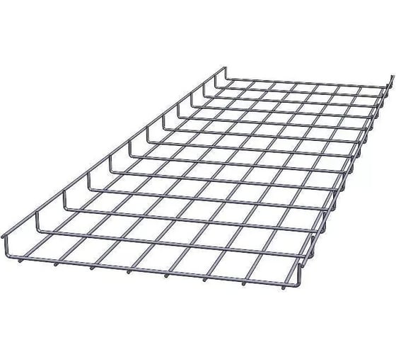 Изображение товара Проволочный лоток CABLIDERTRAYS оцинкованный усиленный ПЛЛУ-450х35-3000
