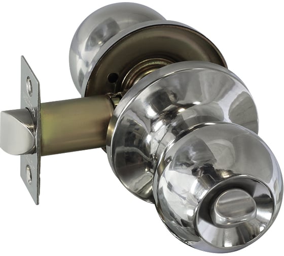 Изображение товара Ручка-защелка НОРА-М NEW хром ЗШ-03 фикс. 15696