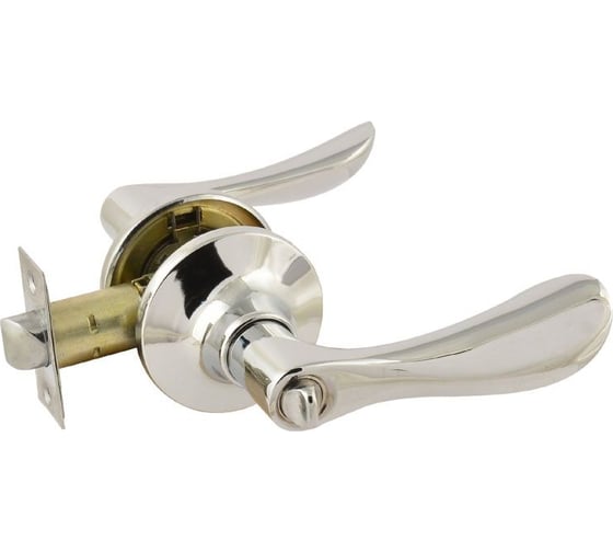 Изображение товара Ручка-защелка НОРА-М ЕСО хром ЗВ3-03-Э фикс. 14055