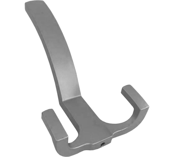 Изображение товара Крючок мебельный Trodos ZY-146A 3-рожковый, сплав ЦАМ, хром матовый, 302172