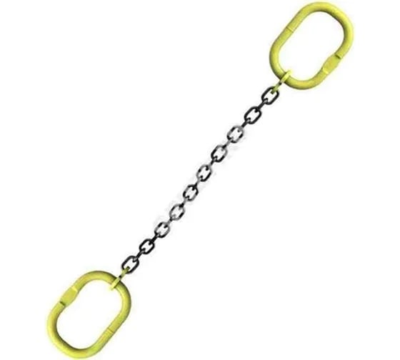 Изображение товара Цепной одноветвевой строп ООО ПКФ Сварком 1СЦ-1,5 т. 4 м. с укор.крюком cр16070