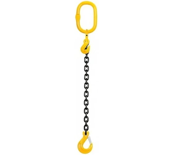 Изображение товара Цепной одноветвевой строп ООО ПКФ Сварком 1СЦ-5,3 т. 4 м. с укорачивающим крюком cр07126