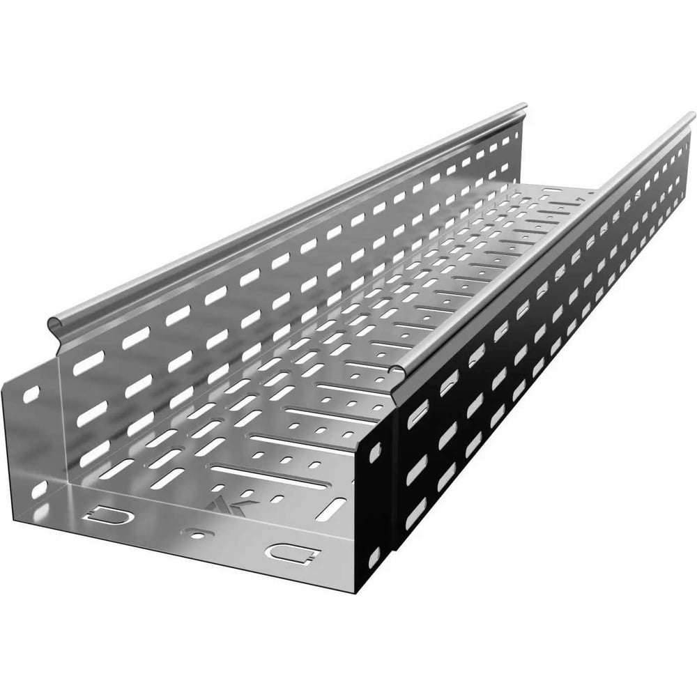 Изображение товара Лоток перфорированный металлический CABLIDERTRAYS ПРЕМИУМ ЛИДЕР 200х100 мм цинкованный