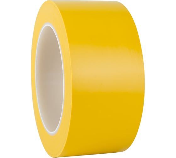 Изображение товара Лента односторонняя VINTANET ПВХ для разметки 511 желтая, 150 мкм, 50мм х 33м 511Y 50ММХ33М