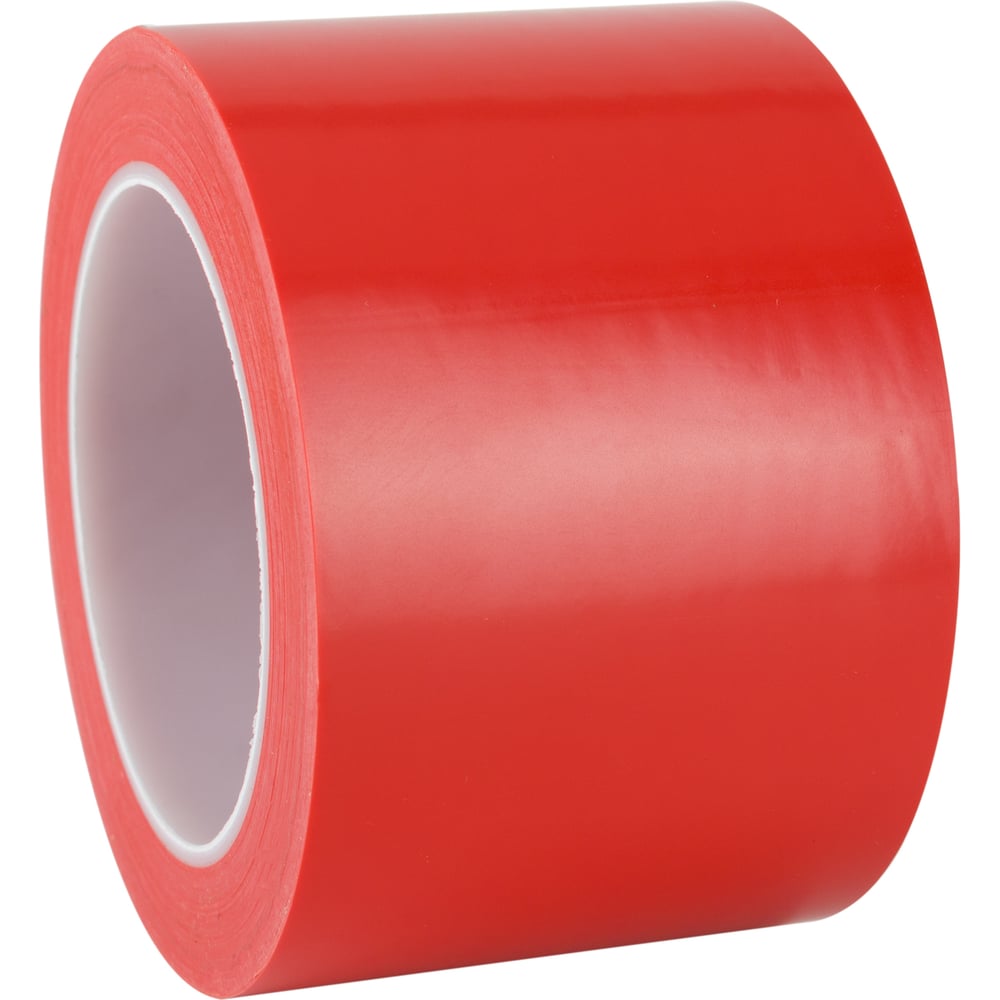 Изображение товара Лента для разметки VINTANET ПВХ 75мм 33м красная водостойкая