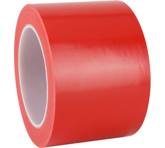 Изображение товара Лента односторонняя VINTANET ПВХ для разметки 511 красная, 150 мкм, 75мм х 33м 511R 75ММХ33М