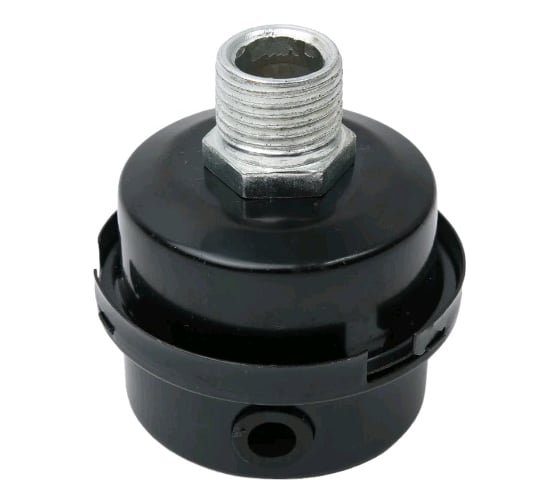 Изображение товара Фильтр воздушный для малошумного компрессора 1/2" металл BlackWeld 6726bw