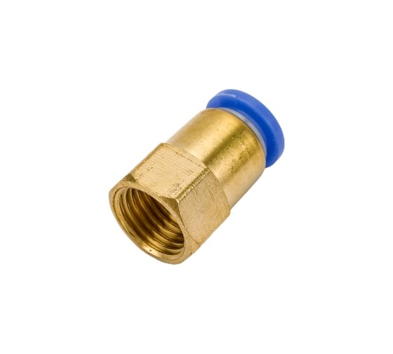 Изображение товара Фитинг металлический 8 мм - внутренняя резьба 1/4" BlackWeld 5204bw