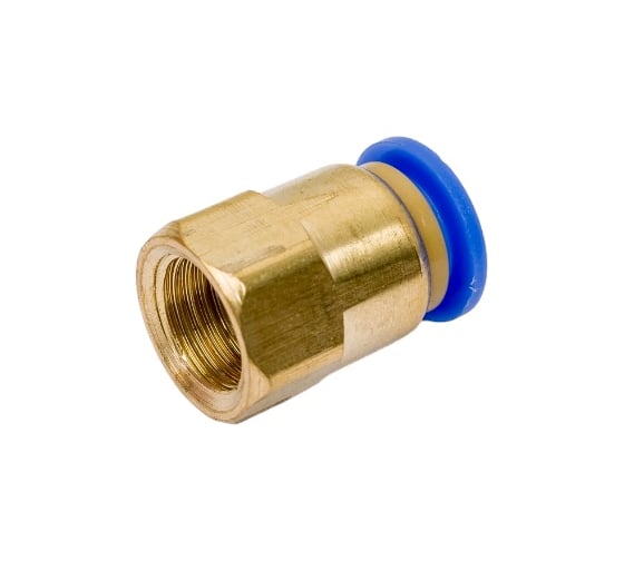 Изображение товара Фитинг металлический 10 мм - внутренняя резьба 1/4" BlackWeld 5209bw