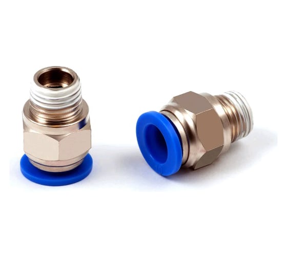 Изображение товара Фитинг металлический 12 мм - наружная резьба 1/4" BlackWeld 5206bw