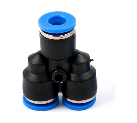 Изображение товара Фитинг Y-образный трубка 6 мм BlackWeld 5701bw