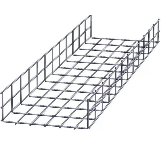 Изображение товара Проволочный лоток CABLIDERTRAYS оцинкованный ПЛЛ-300х105-3000