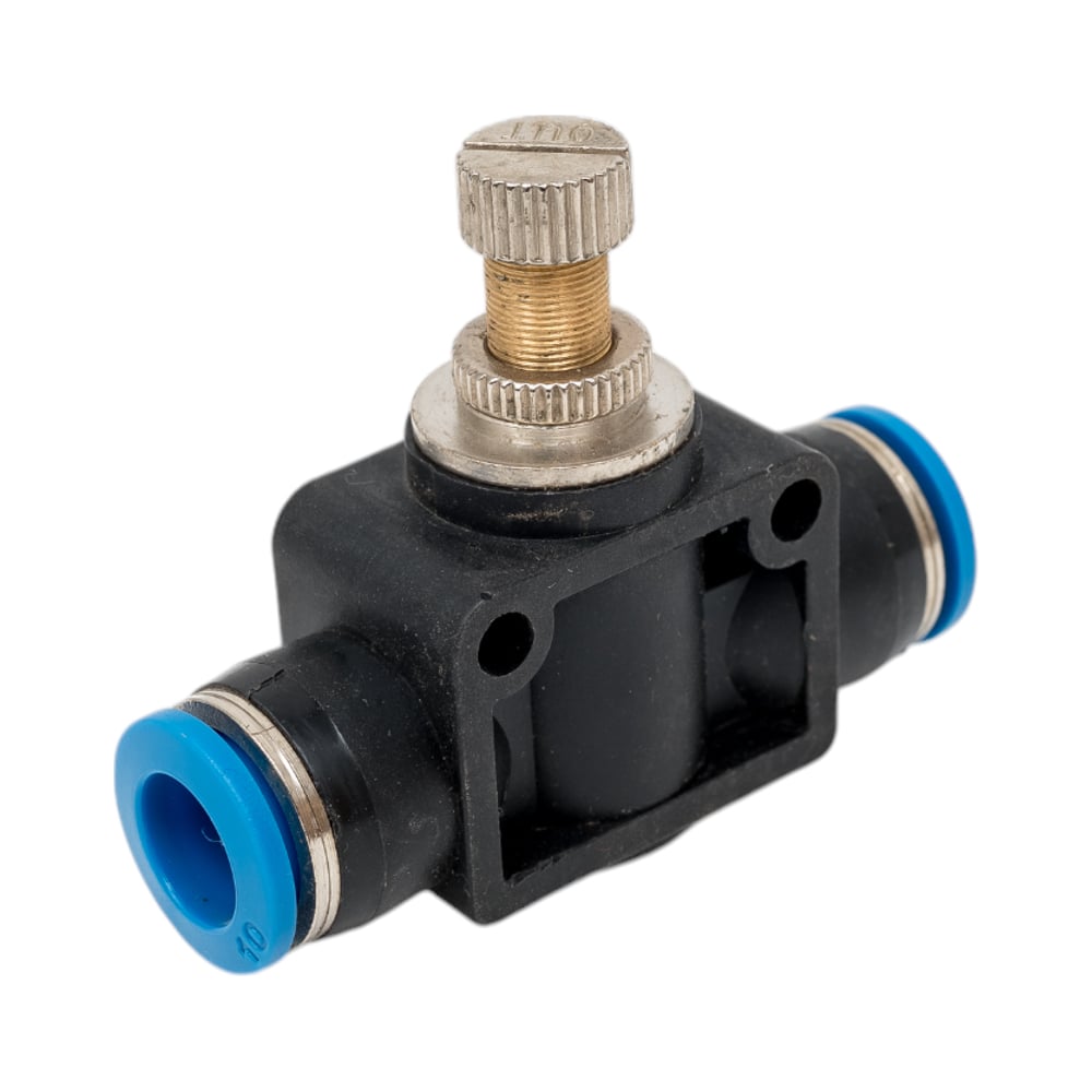 Изображение товара Фитинг с краником прямой 10 мм BlackWeld 6010bw