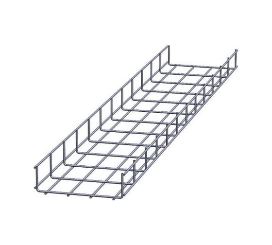 Изображение товара Проволочный лоток CABLIDERTRAYS оцинкованный ПЛЛ-300х50-3000