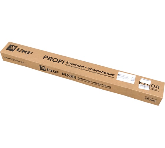Изображение товара Комплект заземления EKF PROxima, с заострением, 3х3м, PROFI, HZ gc-21301-profi