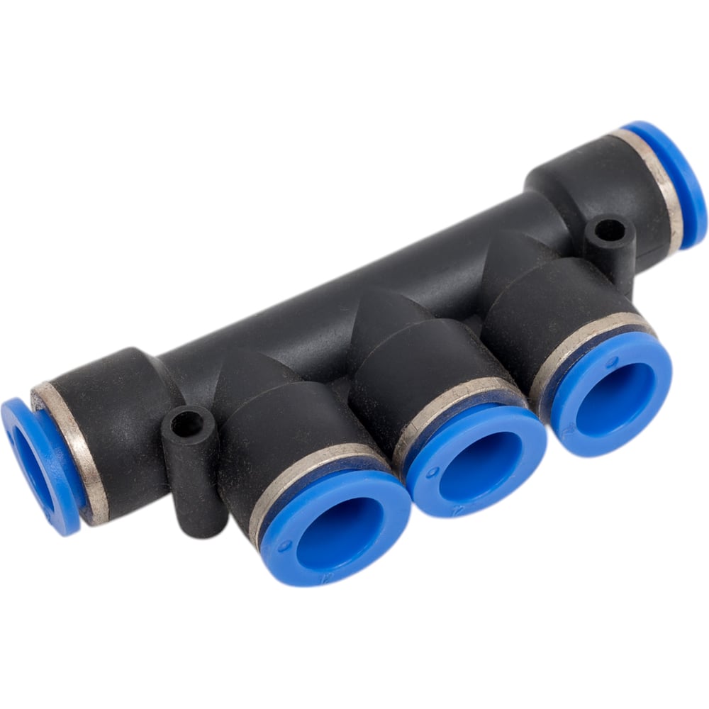 Изображение товара Фитинг SPK-12 пластик 12 мм на пять входов BlackWeld 5404bw