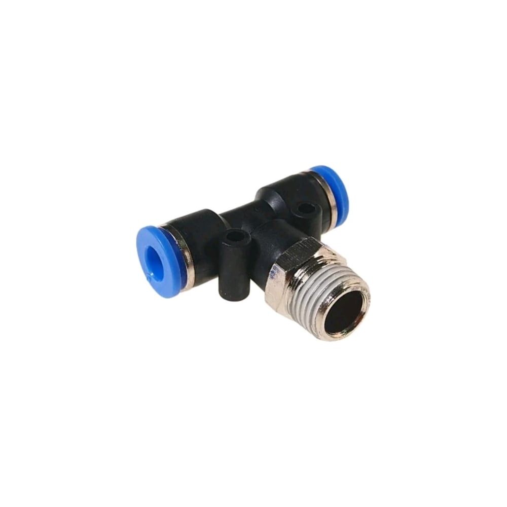 Изображение товара Фитинг SPB06-02 Т-образный 6 мм тройник, резьба 1/4 BlackWeld 5501bw