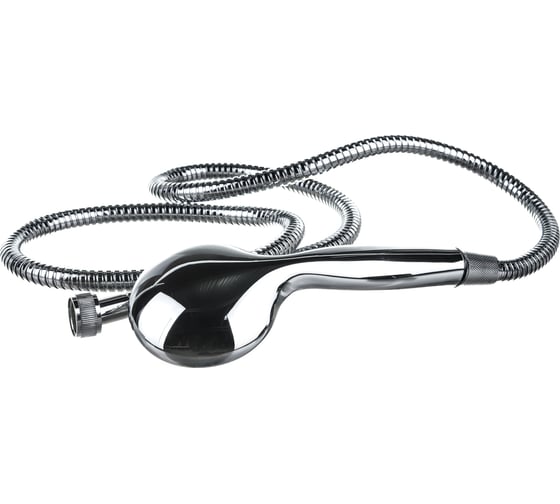 Изображение товара Душевая лейка Aquanet AF000-06C CЕТ1 1 режим+держатель+душевой шланг, 150 см, хром 00246852