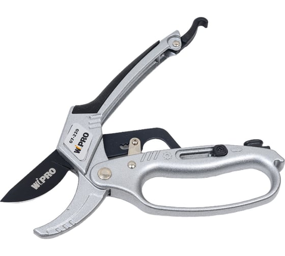 Изображение товара Секатор контактный Wipro БУЛЬДОГ с прямым и храповым механизмом, до 24мм 07-220