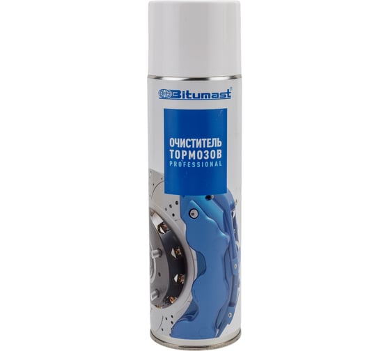 Изображение товара Очиститель тормозов Bitumast PROFESSIONAL 650мл/аэрозоль 4607952905832