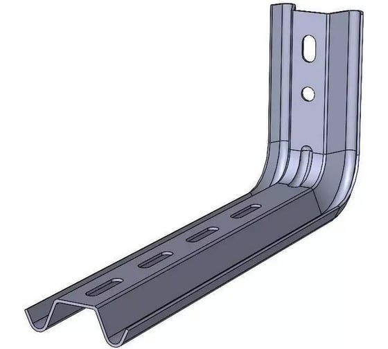Изображение товара Подвес настенный CABLIDERTRAYS Омега профиль-L оцинкованный 240мм S=2,0мм ОП-L(сн)-200
