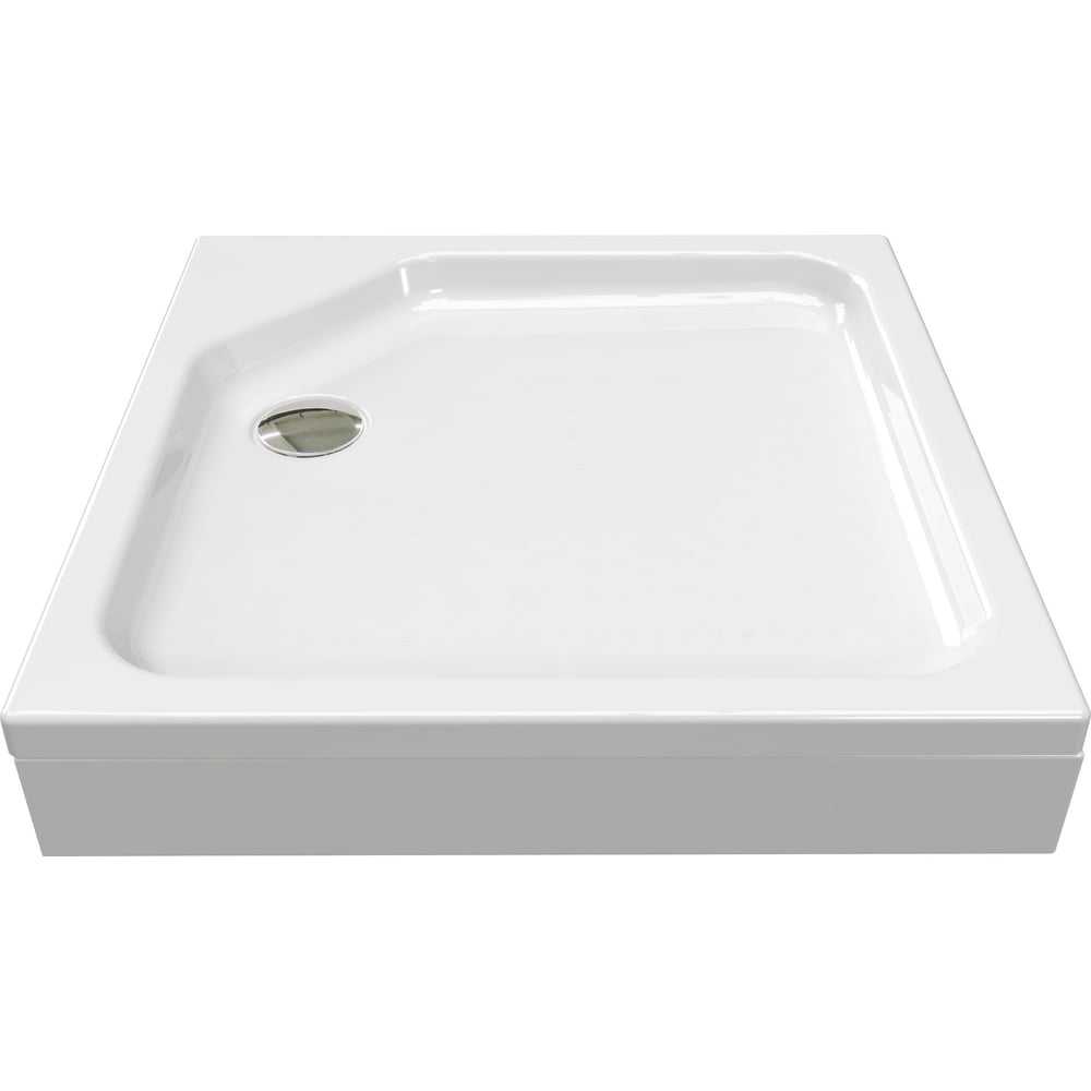 Изображение товара Душевой поддон NIAGARA NG-90-90Q RUS 90х90 см, низкий акрил с антискользящим покрытием