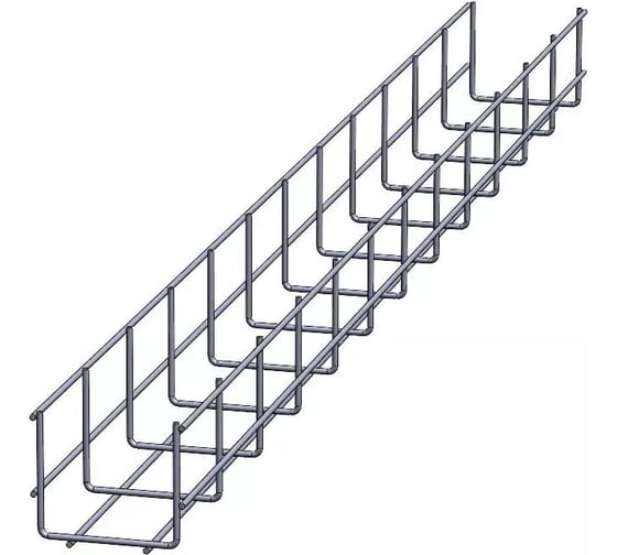 Изображение товара Проволочный лоток CABLIDERTRAYS оцинкованный ПЛЛ-80х80-3000