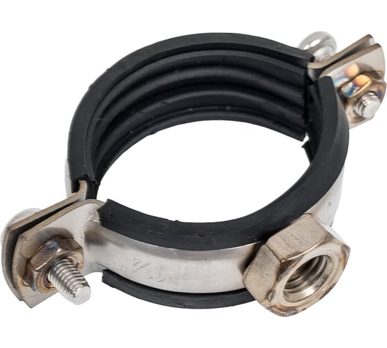 Изображение товара Хомут трубный нержавеющий MGF 1 1/4" (42-47 мм) М10 2-31-10-2-42-47