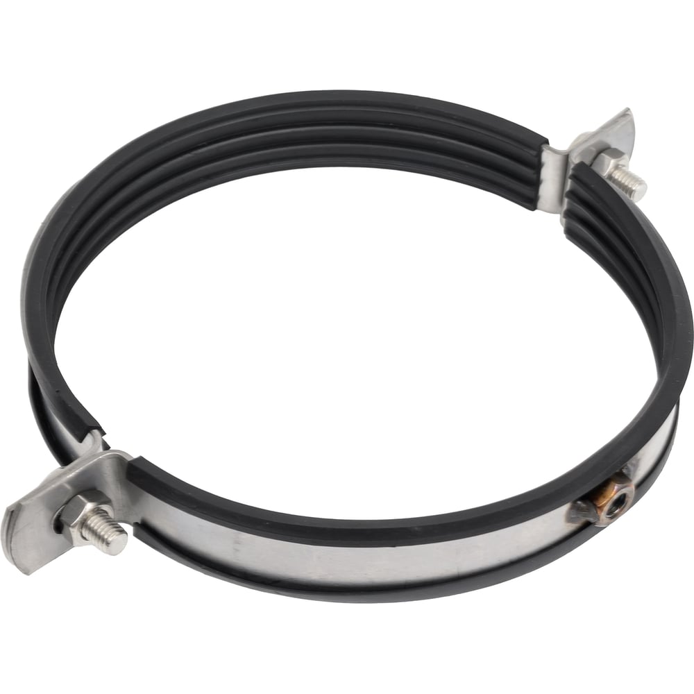 Изображение товара Хомут трубный нержавеющий MGF 6 дюймов для труб диаметром 158-168 мм